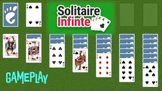 Solitaire Infinite Gameplay | solitaire game rules | how to play solitaire