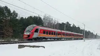Objazdowe Skierniewickie pociągi w Dzierzgówku w tym Bombowiec ET40. 5.2.2026