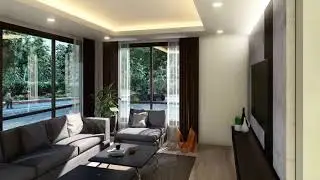 Sample interior Animation_3ds Max- Lumion Render