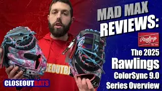 2025 Rawlings ColorSync 9.0 Series Gloves Overview