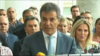 Governador Beto Richa anuncia sa&iacute;da do Governo para concorrer ao Senado