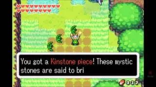 How to grind Kinstones in Minish Cap