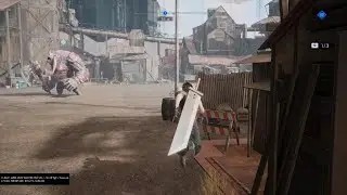 Crisis Core trying out Costly Punch!