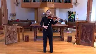 bach a minor sonata, allegro