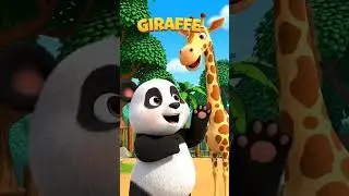 Let&rsquo;s Go to the Zoo with Panda 🐼🦁 #Shorts #ZooTour #LearnAnimals #KidsLearning #Cartoon