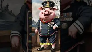 Bizarre Facts About World War 1 (Tirpitz the Pig) #shorts