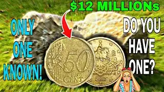 Rare 2002 Italy 50 Cent Euro Coin Most Valuable Old coins Million worth Discovery?