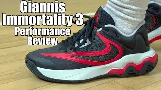 NIKE GIANNIS IMMORTALITY 3 PERFORMANCE REVIEW! ANOTHER BANGER BUDGET SHOE FROM NIKE?
