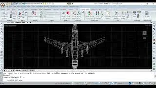 AEROSPACE STEPFILE in ActCAD