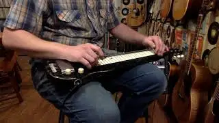1950s Magnatone pearloid lap steel guitar