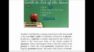 Deception of the English Language: Phonics, Etymology, Definition & Hidden Meanings