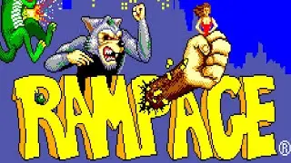 Rampage (SMS) Playthrough longplay video game