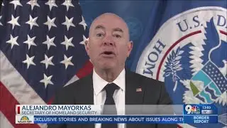 Homeland Security Alejandro Mayorkas releases statement on migrants.