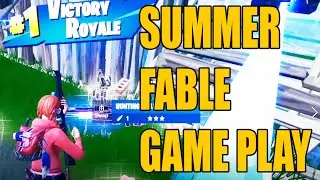 SUMMER FABLE Skin Game Play - Fortnite