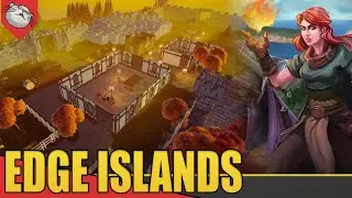 CONSTRUA uma Vila para AVENTUREIROS - Edge Islands [Gameplay PT-BR]