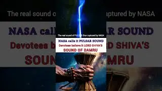 Shiva&rsquo;s Rhythm in Space-Sound of the Cosmos. #CosmicDamru#LordShiva#HarHarMahadev#SanatanDharma