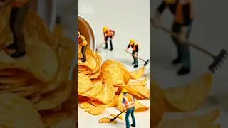 When Tiny Workers Take Your Cookie Way Too Seriously 🍪⚒️ #aishorts #microworkers