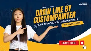 Draw Line by Custom Painter Flutter || CustomPainter Flutter