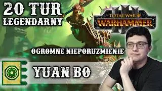 Total War Warhammer 3 PL 20 Pierwszych Tur Wielki Kataj - Yuan Bo Nefrytowy Smok Legendarny Poziom