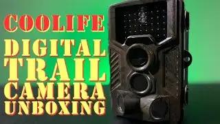 Coolife Digital Trail Camera Unboxing
