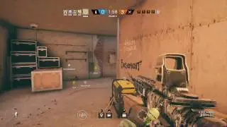 First grenade throwback! ON ESL! - Siege