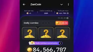 Zen coin daily combo 8 November | Zencoin today combo cards 8 November | Zencoin airdrop