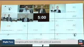 Wed  07/29 &ndash; Big Tech CEO&rsquo;s Testimony Before Congress