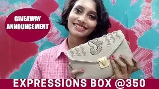 Expressions Box April 2018 | Just ₹350 | Giveaway Announcement | SahiJeeth