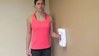 OrthoIndy Exercises | Isometric Shoulder External Rotation at Wall