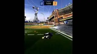⚡🎯INSANELY FAST PASS INTO TOP CORNER SHOT #shorts #rocketleague #grandchampion