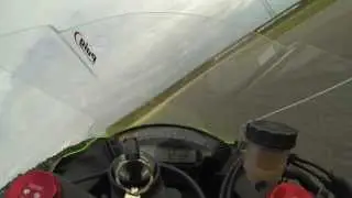 Spreewaldring/STC Motodrom eine Runde mit GoPro auf dem Tank