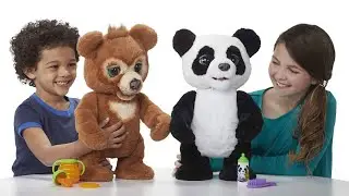The Curious Bear Interactive Plush Toy, Ages 4 and Up