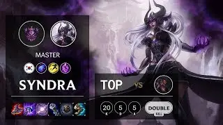 Syndra Top vs Lucian - KR Master Patch 10.11
