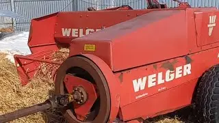 Проверка пресс подборщика Welger AP 430| ОТЛИЧНОЕ состояние! #welger