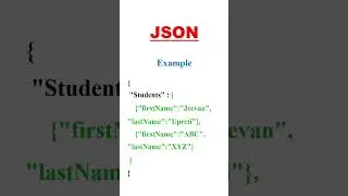 What is JSON | Json Explained in Hindi | JavaScript Object Notation | #shorts #json #what_is_json