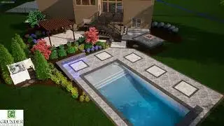 Phase 1 Back Yard Pool Area