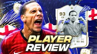 93 TOTY ICON FERDINAND SBC PLAYER REVIEW | FC 24 Ultimate Team