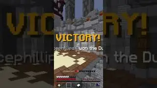 Hitting blitz divine V in hypixel duels! #minecraft #hypixel #bedwars