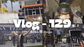 Vlog-129 Sarson ka saag chule te 👌 / Uv the great power lifter 🏋️&zwj;♂️ 😅 / Chole bhature wala munda 😅