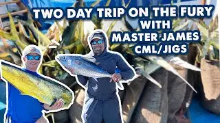TWO DAY TRIP ON THE FURY WITH MASTER JAMES CML/JIGS 9/14-15/22