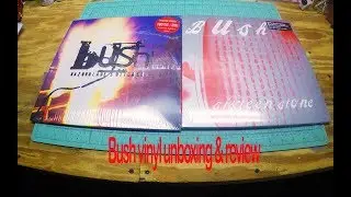 Bush Sixteen Stone & Razorblade Suitcase Vinyl unboxing & review limited edition clear vinyl