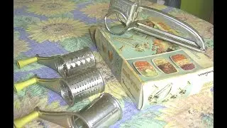 TEST-Funktionspr&uuml;fung- Original Mouli Grater Vintage,functional check