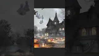 Halloween Party: Paralax effect | 3D Architectural visualisation | 3D Архитектурная визуализация