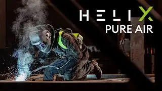 optrel helix pure air: Der ultimative Slide-Up-Helm mit Gebl&auml;se-Atemschutz