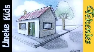 HUIS tekenen voor beginners in stappen