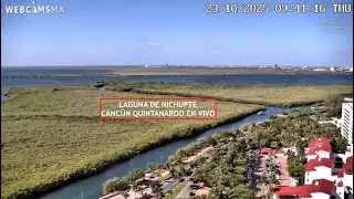 🌴⚠️ #CANC&Uacute;N ((&iexcl;C&Aacute;MARA NUEVA!)) | La belleza de Laguna de Nichupt&eacute; #EnVivo