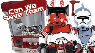 Saving Lego Clone Commander Thorn From The Claw Machine | Lego Star Wars|