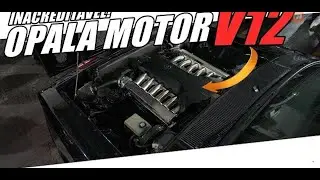 Opala motor BMW v12 &uacute;nico no Brasil