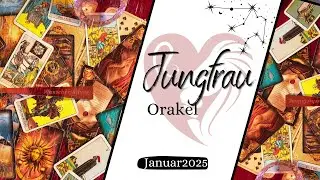 Jungfrau ♍Januar 2025 - du wirst bewundert / Löwenherz Orakel♥️