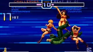 KOF 2002 RANDOM Fennu[愤怒] VS Ya Wang[吖王] 킹 오브 파이터 2002
